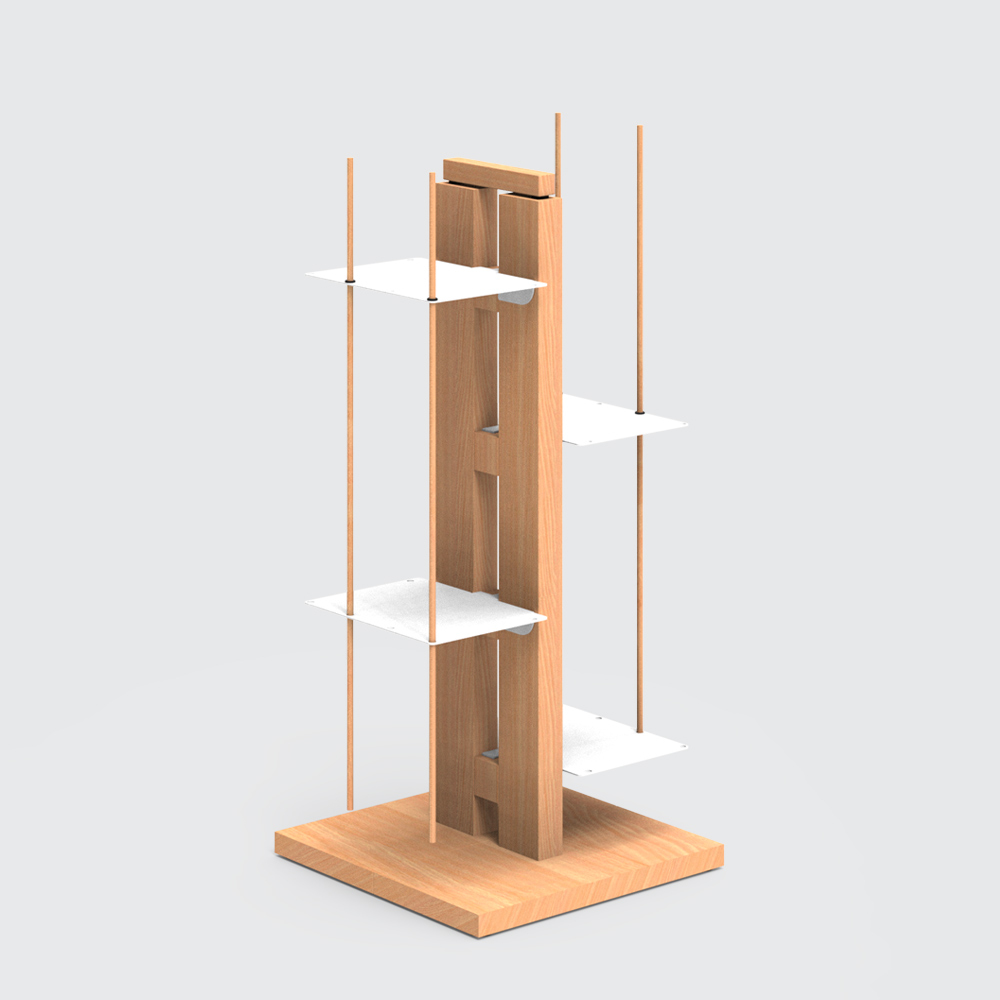 Zia Veronica | libreria a colonna | h 60 cm - immagine 2