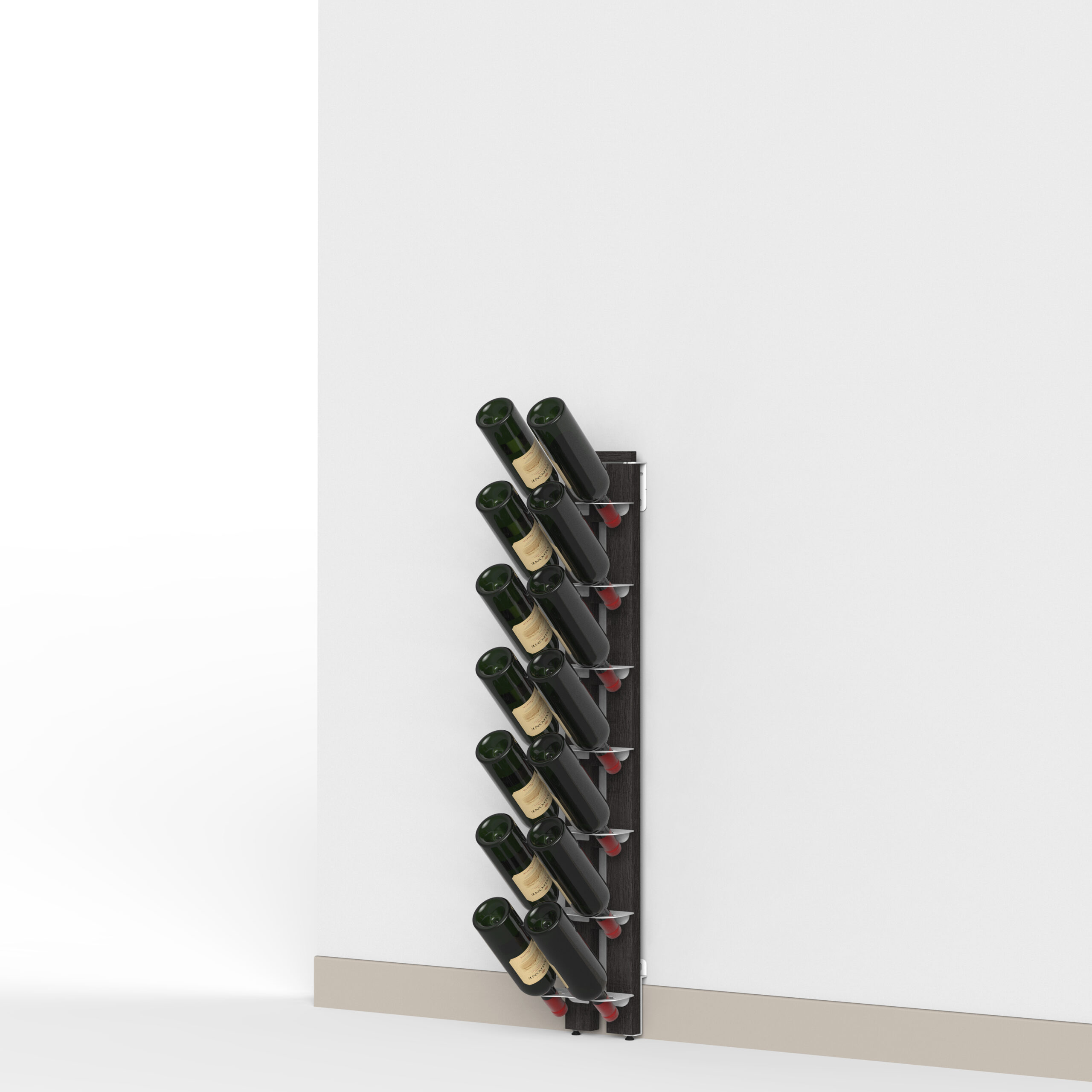 Zia Gaia | portabottiglie singolo a parete | h 105 cm - immagine 3