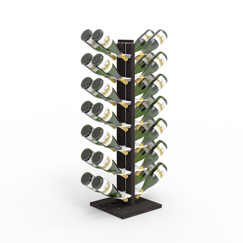 Zia Gaia | portabottiglie doppio a colonna | h 105 cm - immagine 5