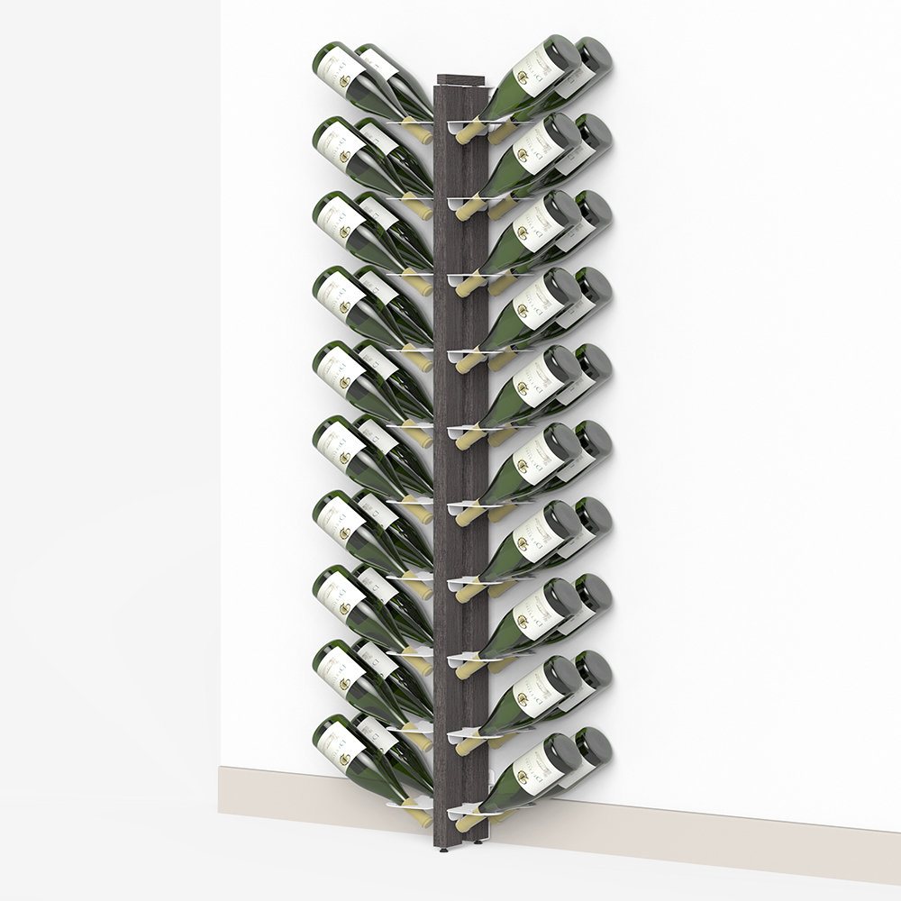 Zia Gaia | portabottiglie doppio a parete | h 150 cm - immagine 3