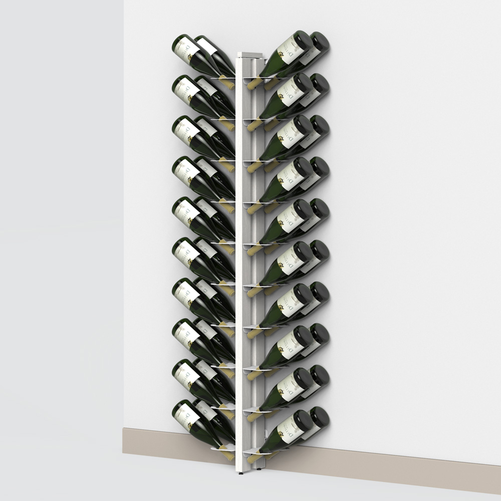 Zia Gaia | portabottiglie doppio a parete | h 150 cm - immagine 4