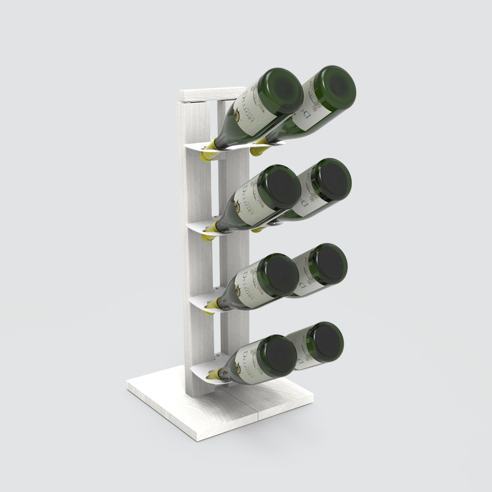 Zia Gaia | portabottiglie singolo a colonna | h 60 cm - immagine 4