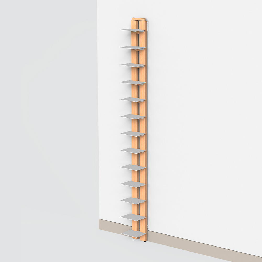 Zia Ortensia | libreria a parete | h 195 cm - immagine 2