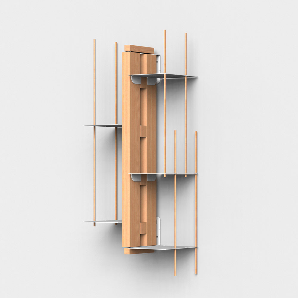 Zia Veronica | libreria sospesa | h 60 cm - immagine 2